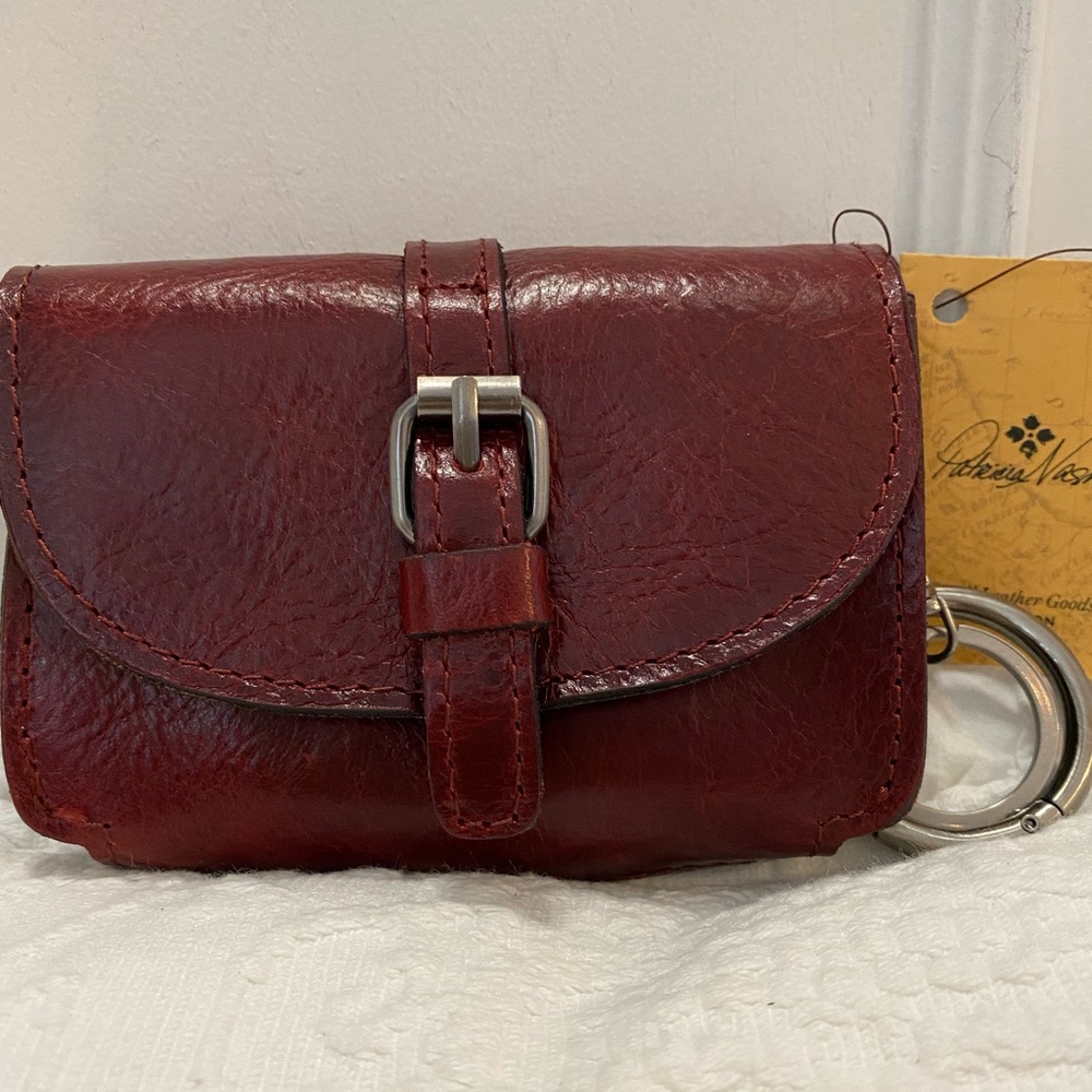 Patricia Nash *Mini Torri* Leather Key Fob. NWT